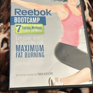 Reebok Bootcamp Fitness DVD - Pink and Black